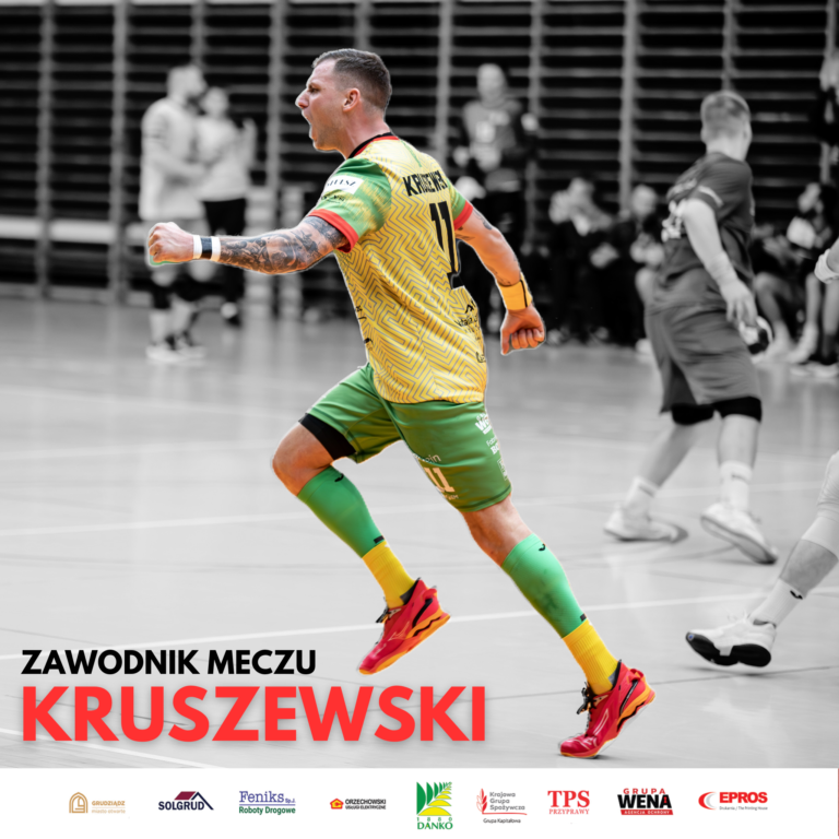 Zawodnik meczu: Paweł Kruszewski